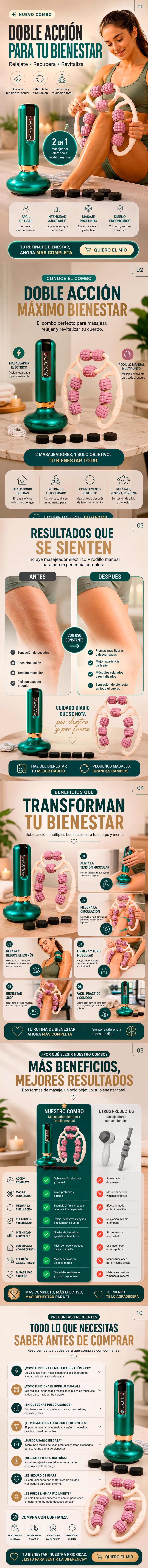Cupping + Rodillo Multifuncional