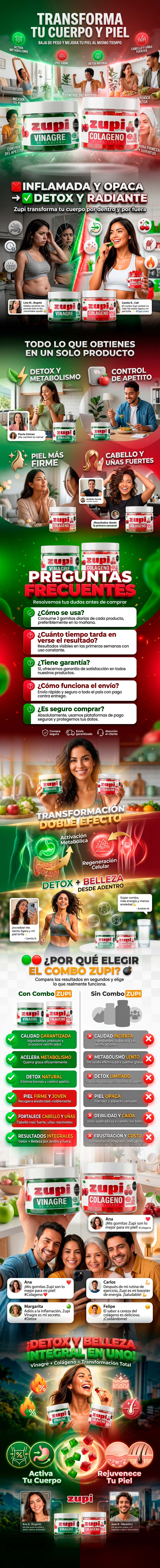 Combo Vinagre + Colágeno ZUPI