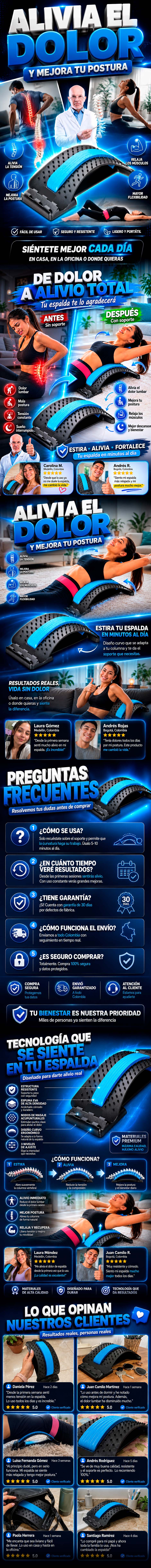 Masajeador de Espalda y Lumbar