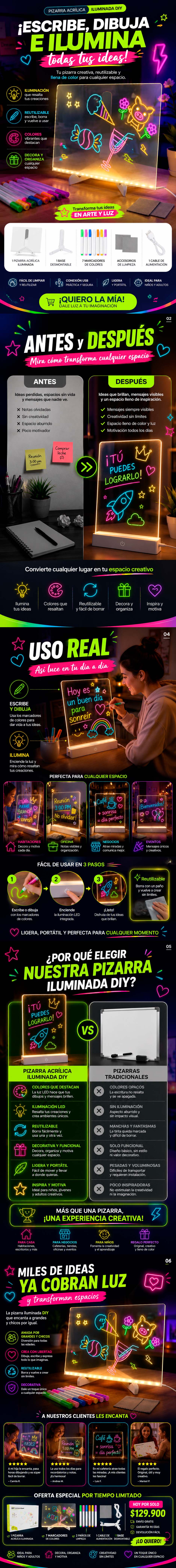 Tablero Mágico Grande