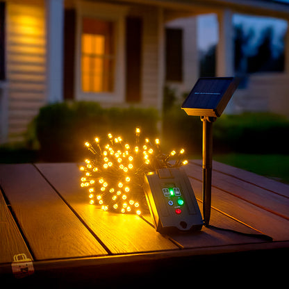 Luces de Navidad Solar