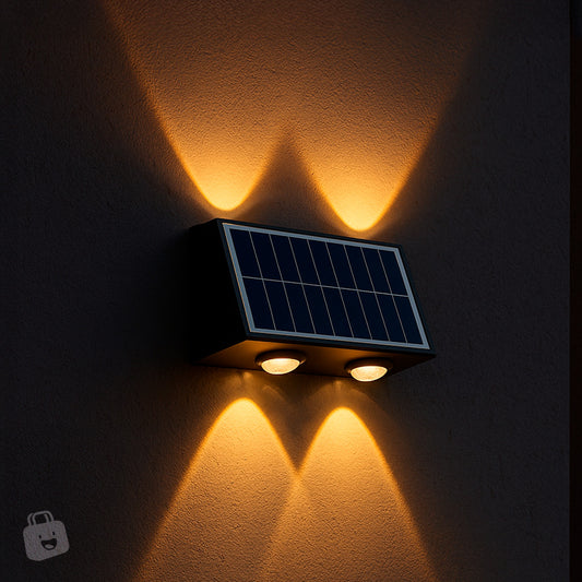 Lampara solar grande de pared BK-12