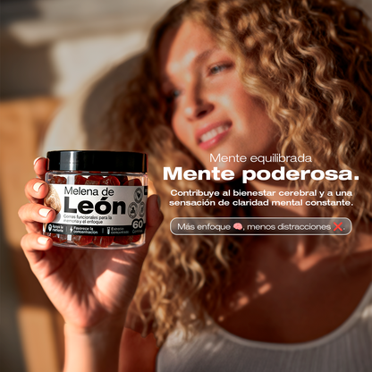 Gomas de melena de leon Zupi