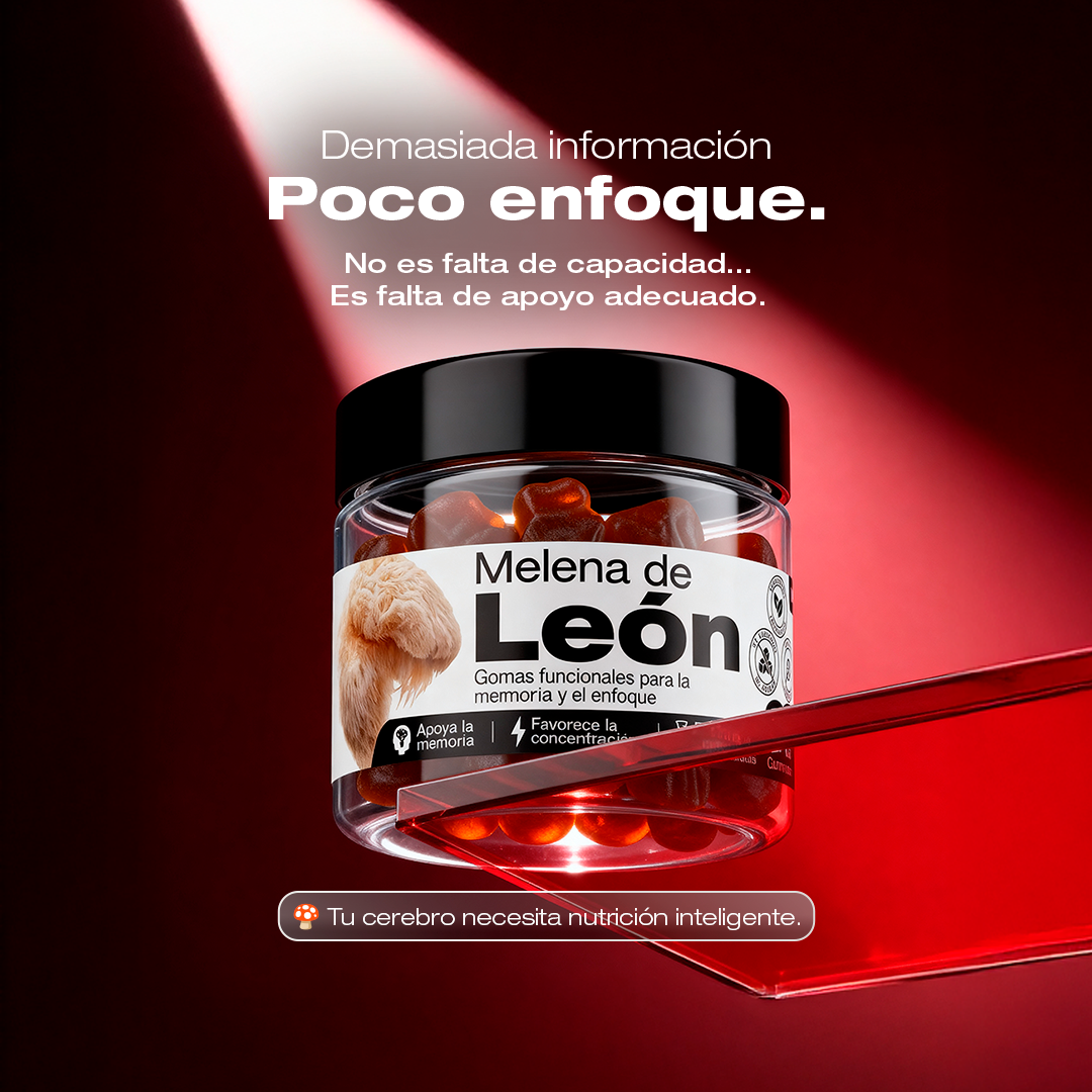 Gomas de melena de leon Zupi
