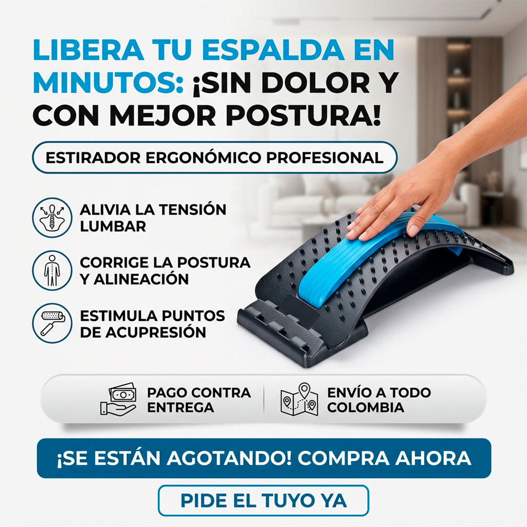 Masajeador de Espalda y Lumbar