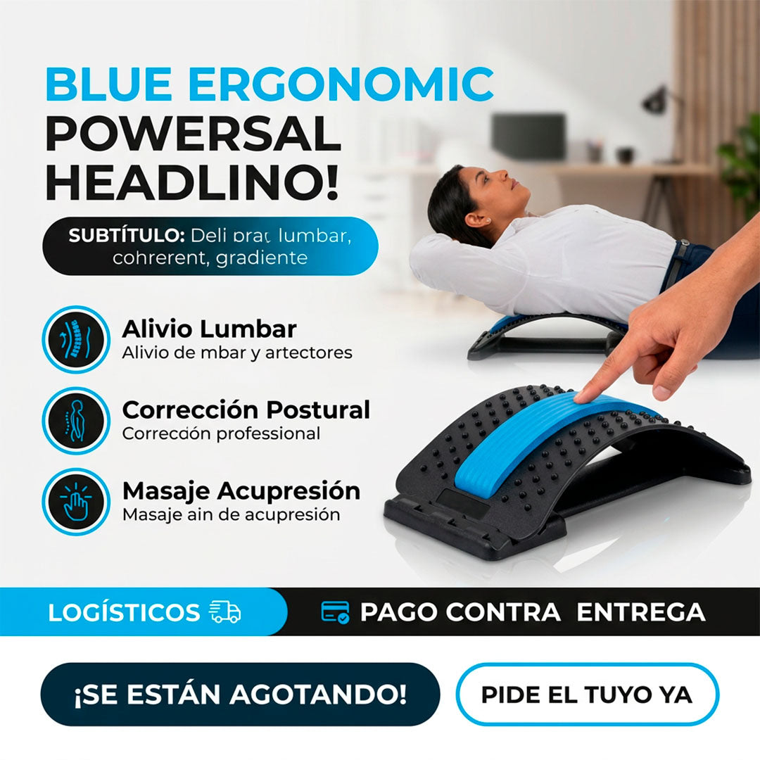 Masajeador de Espalda y Lumbar
