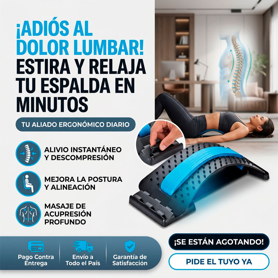 Masajeador de Espalda y Lumbar