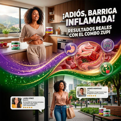 Combo probióticos + vinagre ZUPI