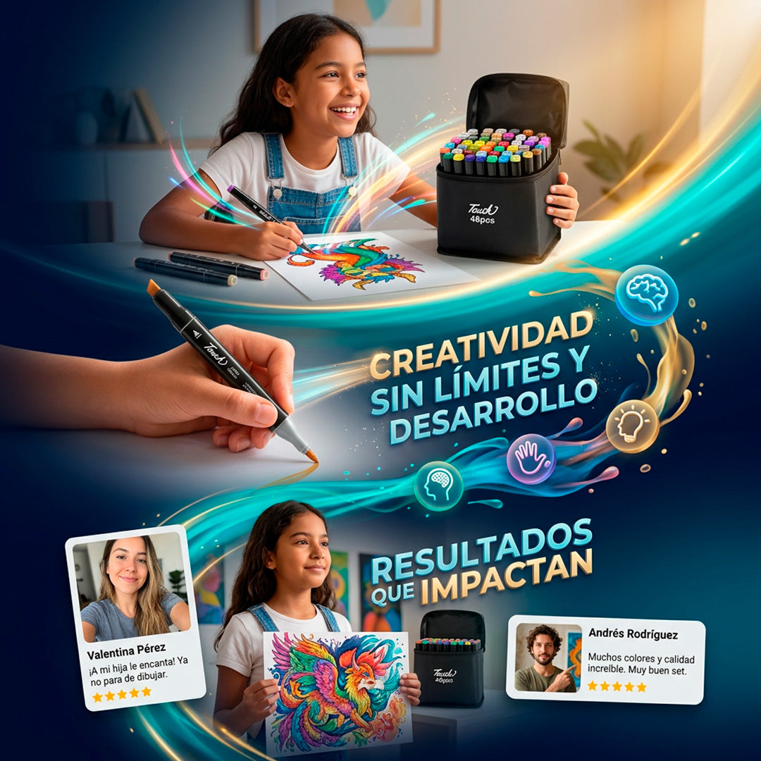 Marcadores Premium X 48 unidades