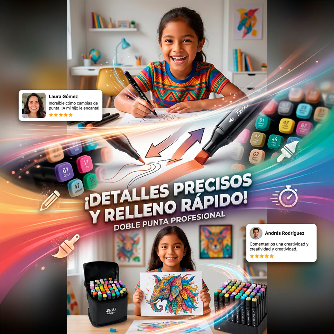 Marcadores Premium X 48 unidades