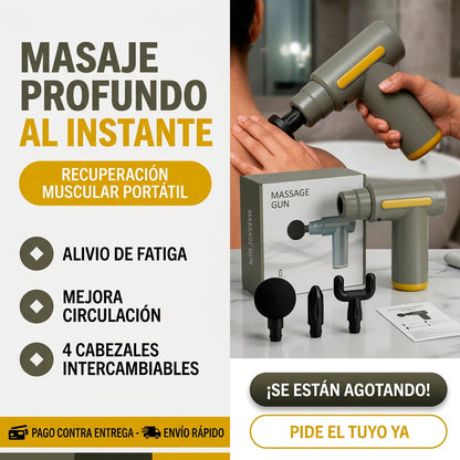 mini pistola masajeadora