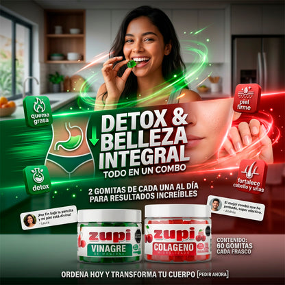 Combo Vinagre + Colágeno ZUPI