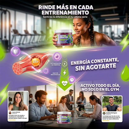 Gomas de creatina Zupi Prime