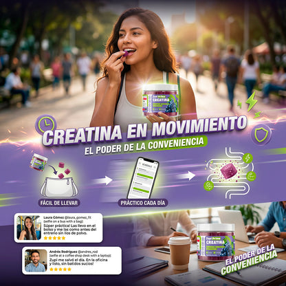 Gomas de creatina Zupi Prime