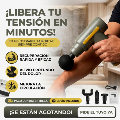 mini pistola masajeadora
