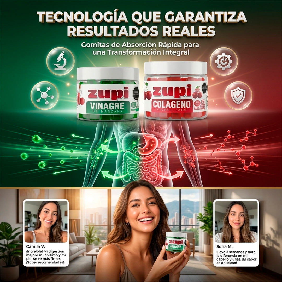 Combo Vinagre + Colágeno ZUPI