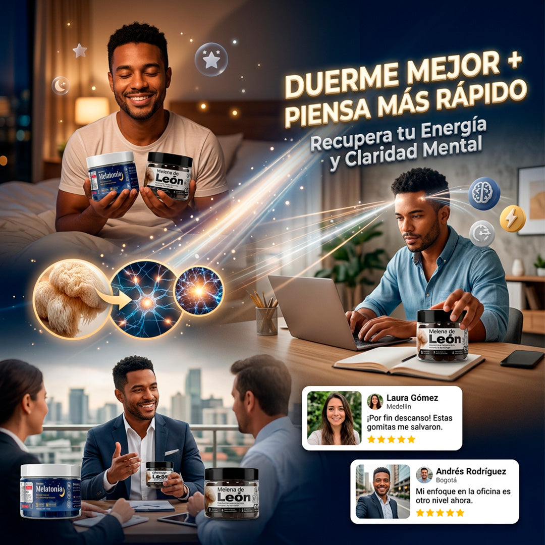Combo Zupi Melatonina + Melena de Leon