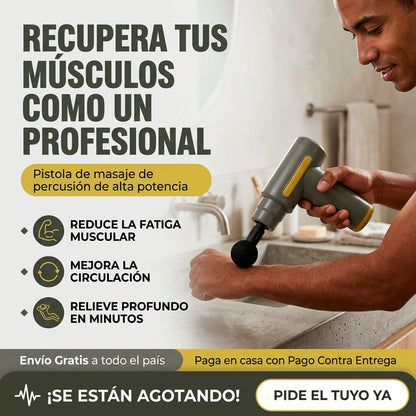 mini pistola masajeadora