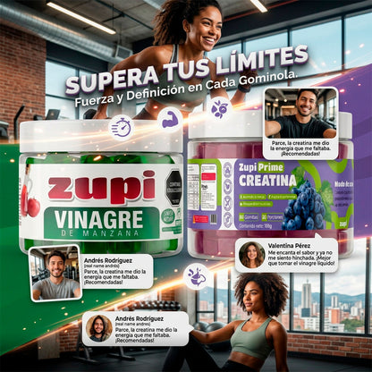 Combo Vinagre + creatina ZUPI