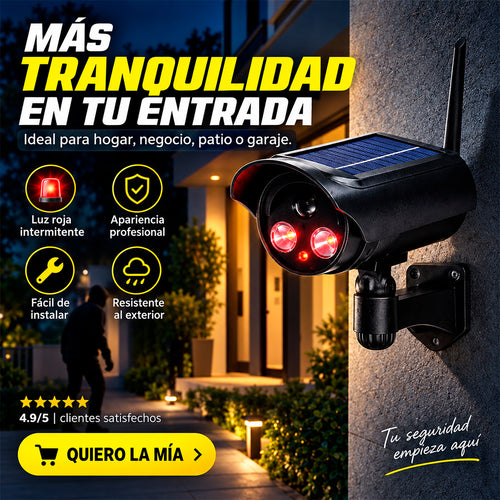 Camara solar falsa