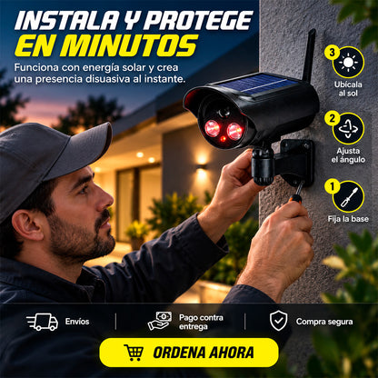 Camara solar falsa