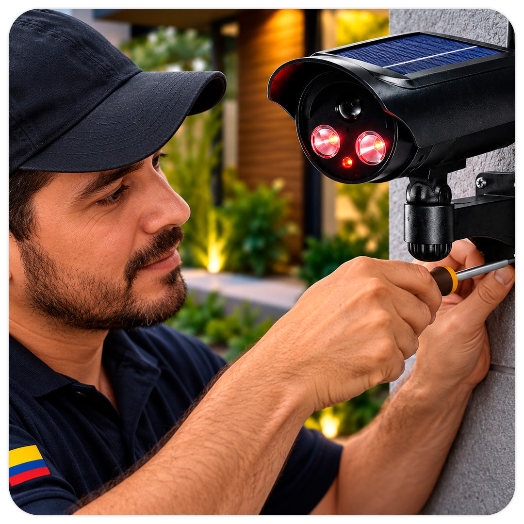 Camara solar falsa