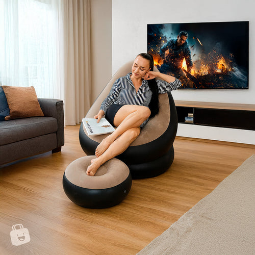 Puff inflable Premium (2 puestos)