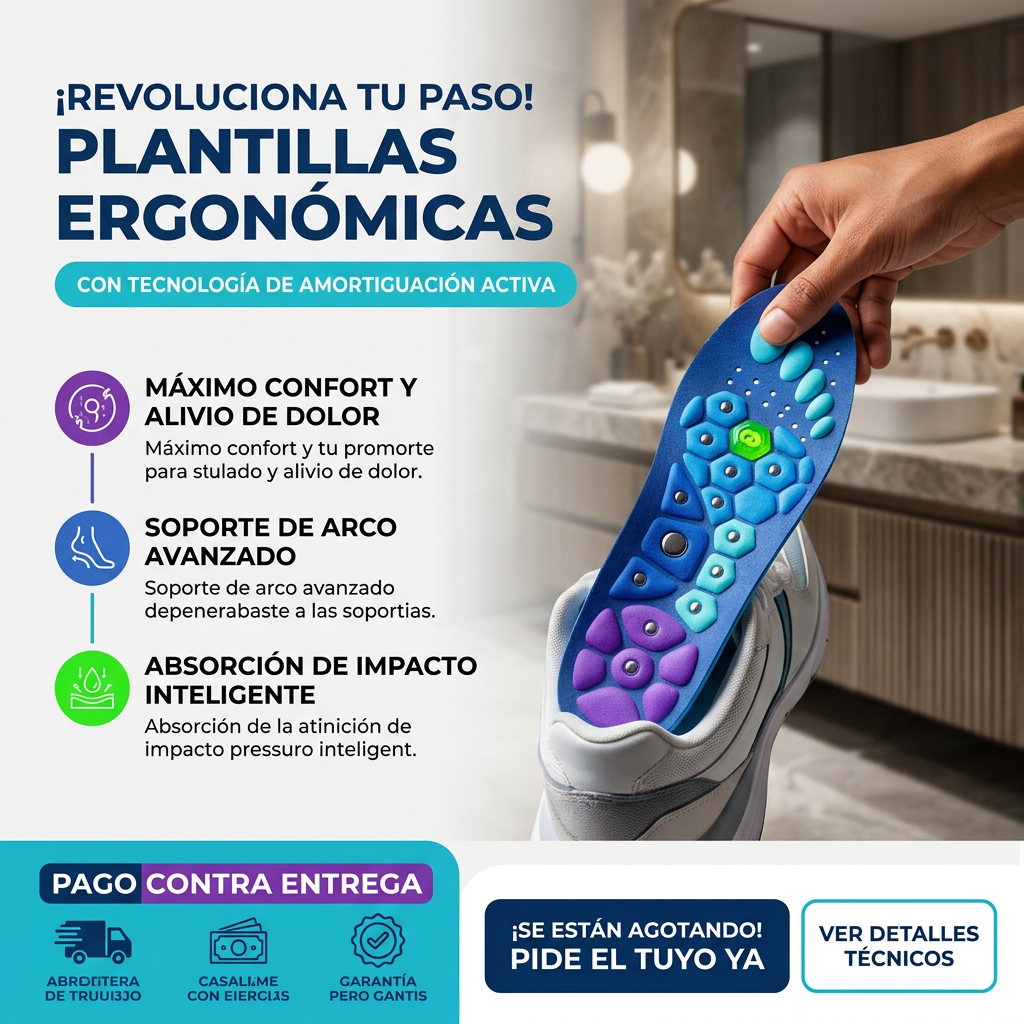 Plantilla Magnética de Acupresión