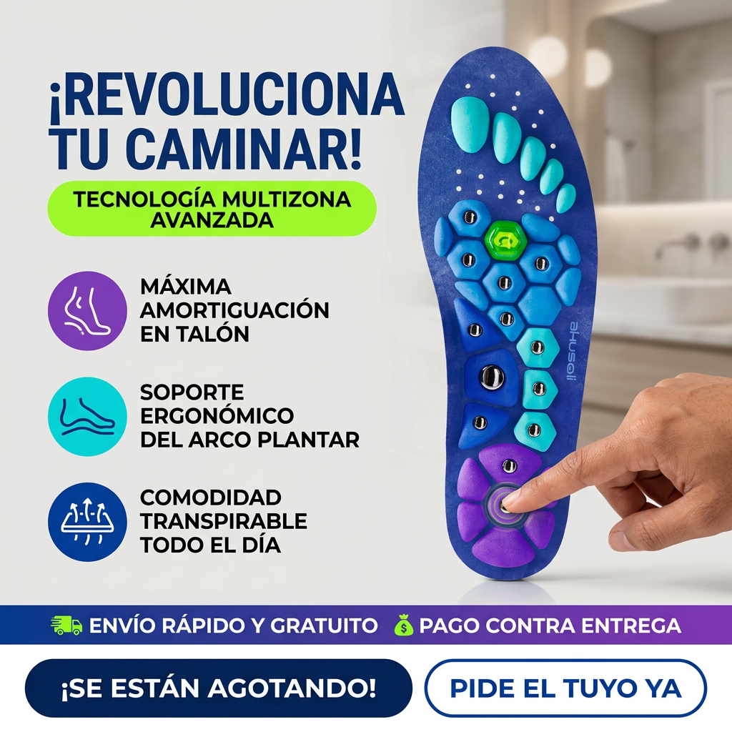 Plantilla Magnética de Acupresión