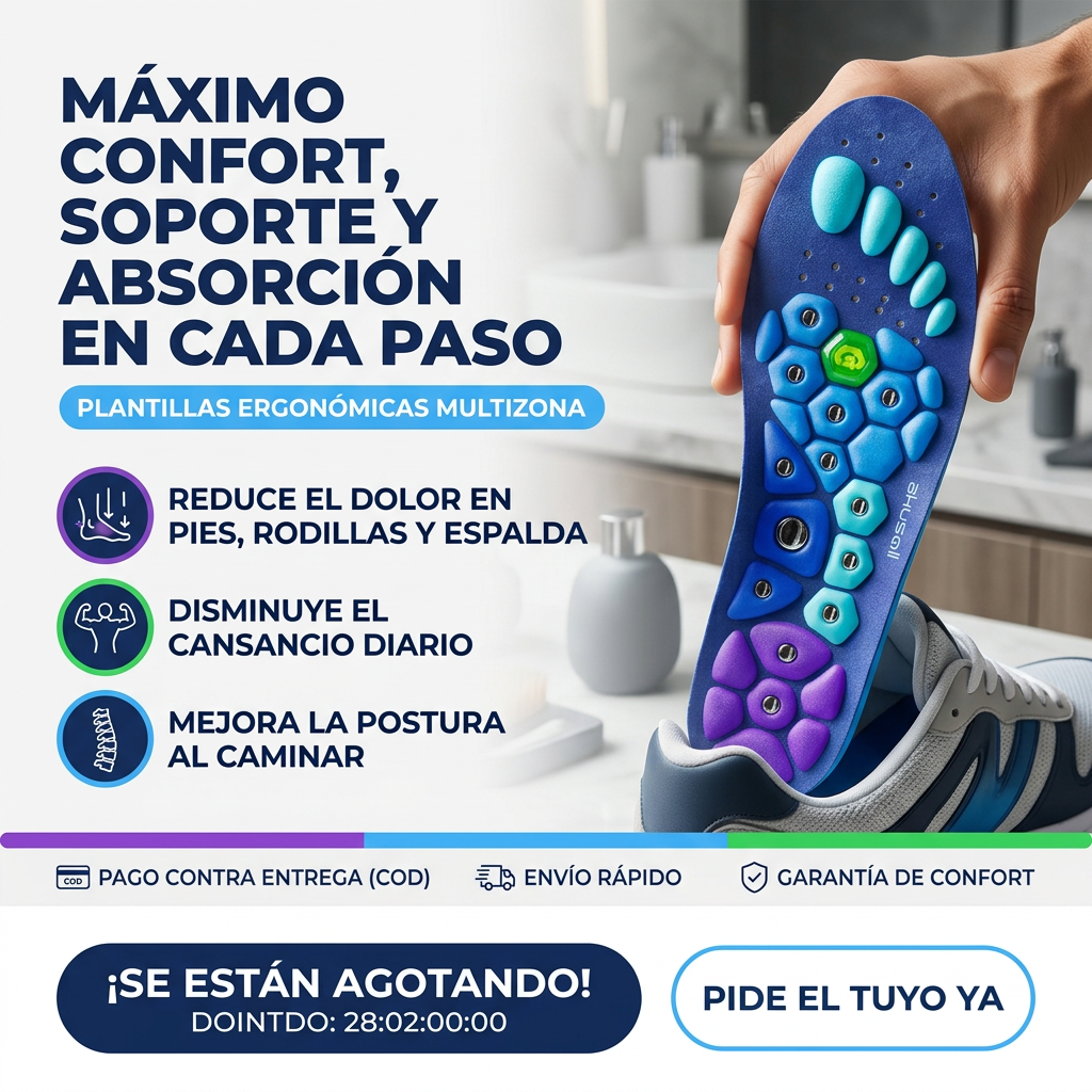 Plantilla Magnética de Acupresión