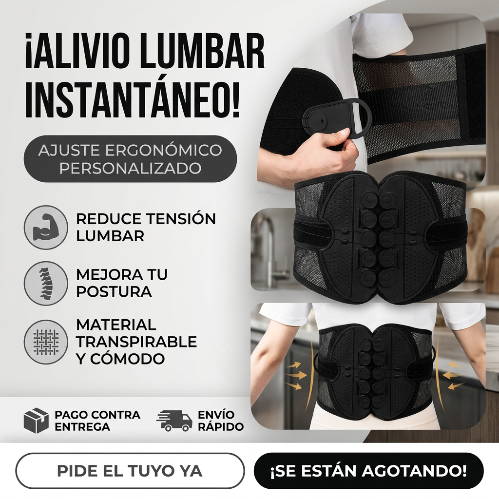 Corrector de postura lumbar